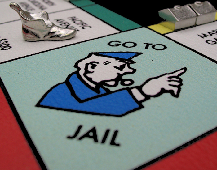 Go to Jail monopoly